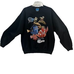 Vintage Freeze Finding‎ Nemo Sweatshirt Size Large Crew Disney Pixar